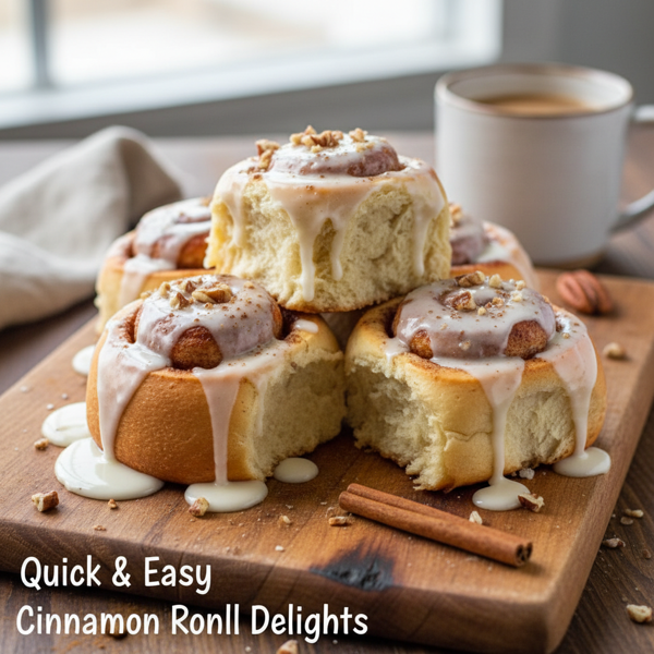 Quick & Easy Cinnamon Roll Delights recipe