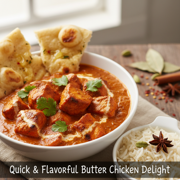 Quick & Flavorful Butter Chicken Delight recipe