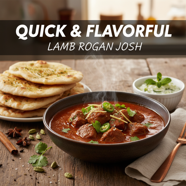 Quick & Flavorful Lamb Rogan Josh recipe