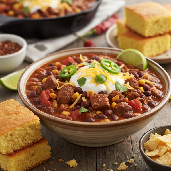 Quick & Flavorful Southwestern Chili recipe
