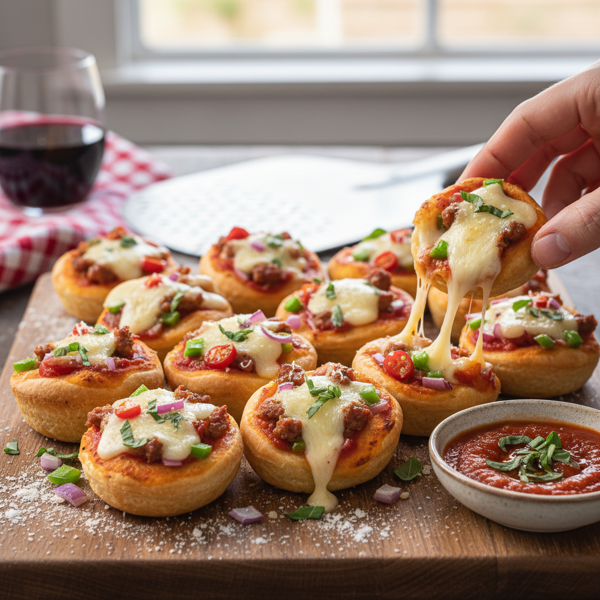 Quick & Savory Mini Pizza Bites recipe