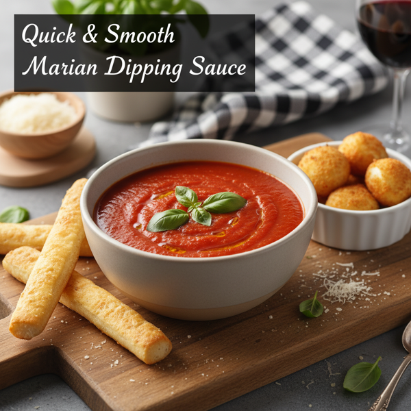 Quick & Smooth Marinara Dipping Sauce recipe