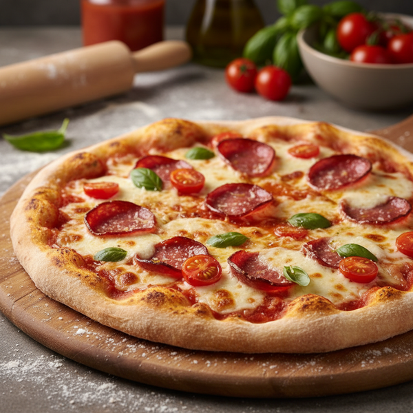 Quick & Tasty No-Yeast Pizza Dough recipe