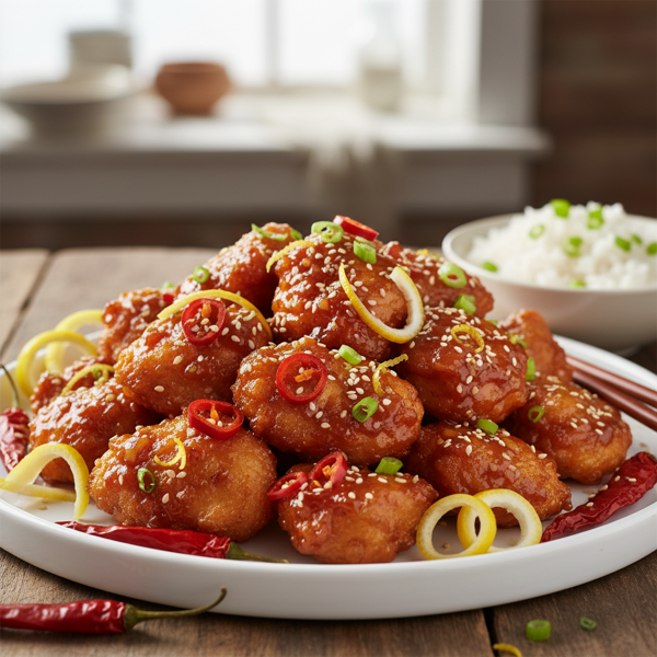 Quick & Zesty General Tso’s Chicken recipe