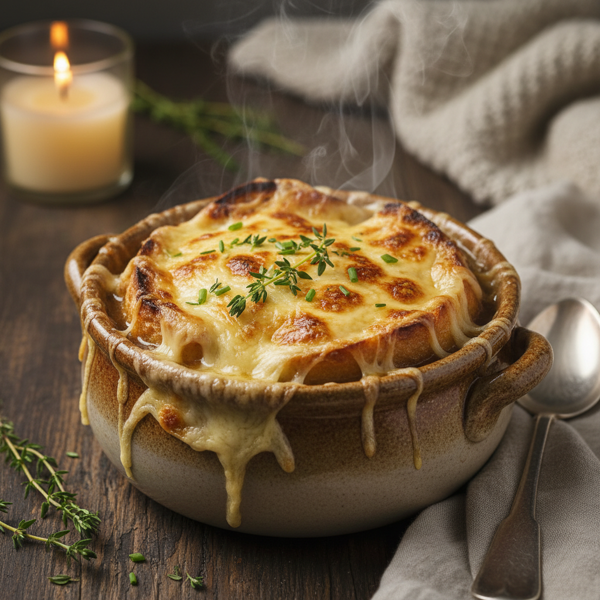 Quick and Cozy French Onion Soup recipe