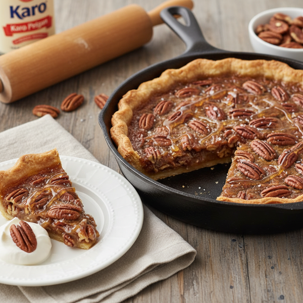 Quick and Easy Karo Pecan Delight recipe