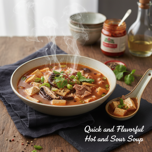 Quick and Flavorful Hot and Sour Soup recipe