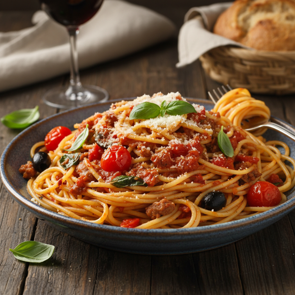 Quick and Flavorful Spaghetti Delight recipe