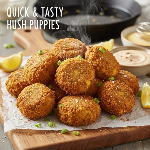 Quick and Tasty Hush Puppies recipe