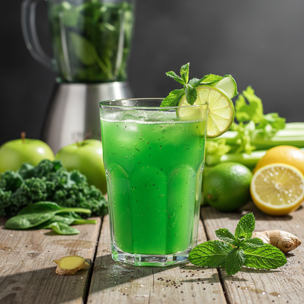 Radiant Green Detox Juice recipe