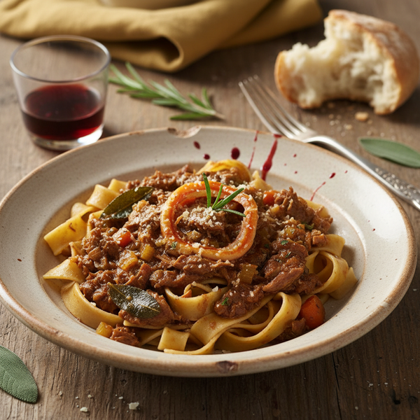 Ragu di Anatra Veneziana (Venetian Duck Ragu) recipe