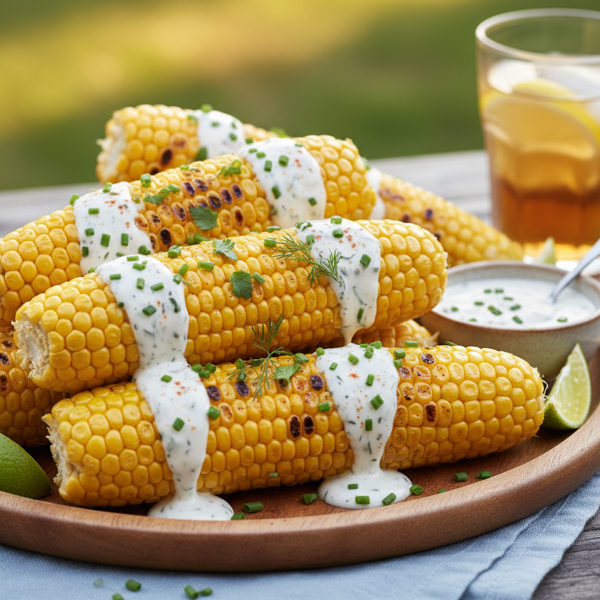 Ranch-Infused Grilled Corn Delight recipe