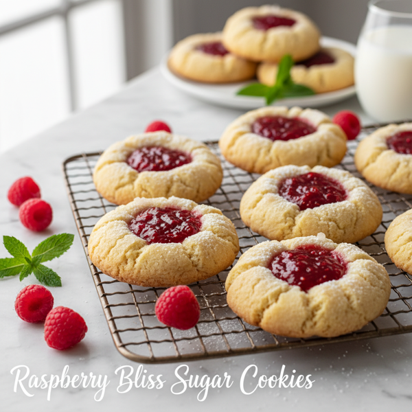 Raspberry Bliss Sugar Cookies recipe