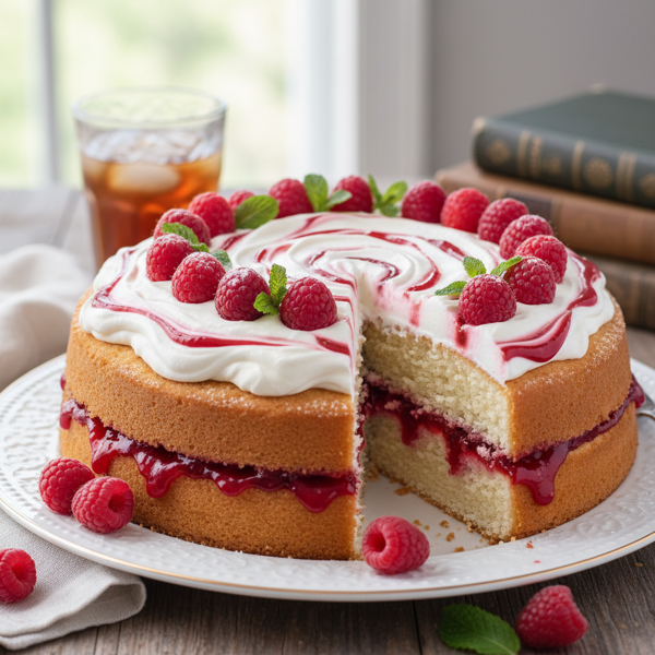Raspberry Delight Jello Poke Cake recipe