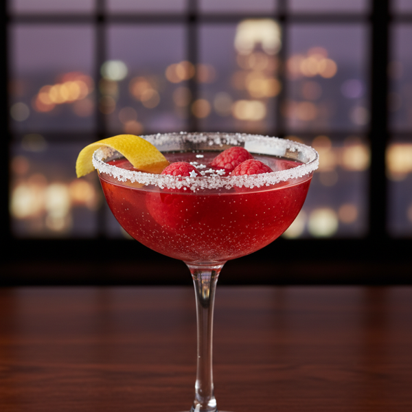 Raspberry Sparkle Martini recipe