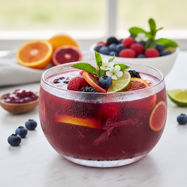 Refreshing Berry Citrus Soup recipe