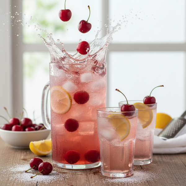 Refreshing Cherry Lemonade Splash recipe