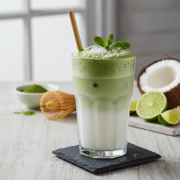 Refreshing Coconut Matcha Green Tea recipe