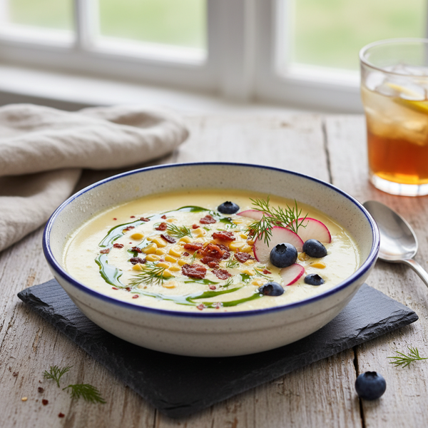 Refreshing Corn and Buttermilk Bliss recipe