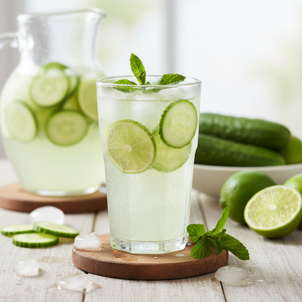 Refreshing Cucumber Lime Chiller recipe