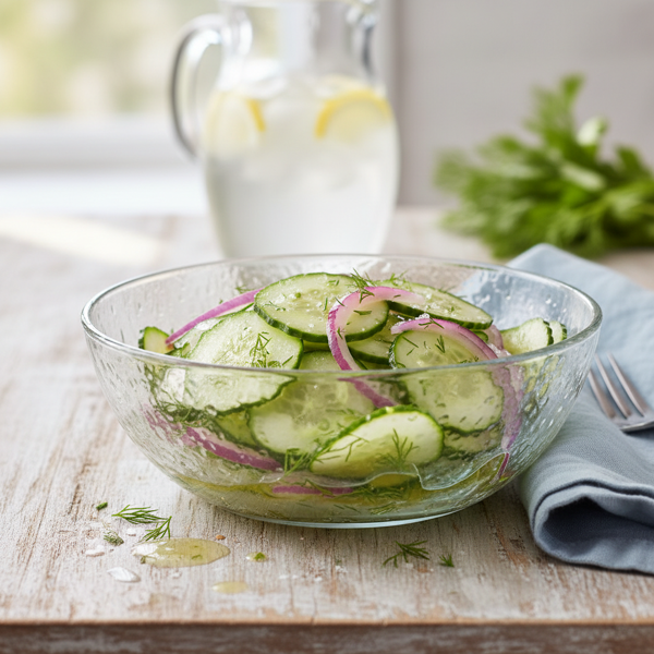 Refreshing Cucumber and Onion Medley recipe