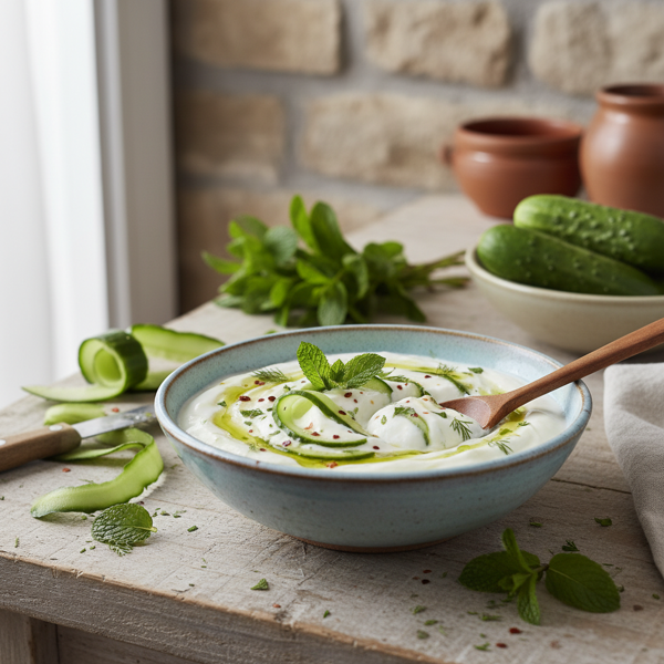 Refreshing Cucumber and Yogurt Raita recipe