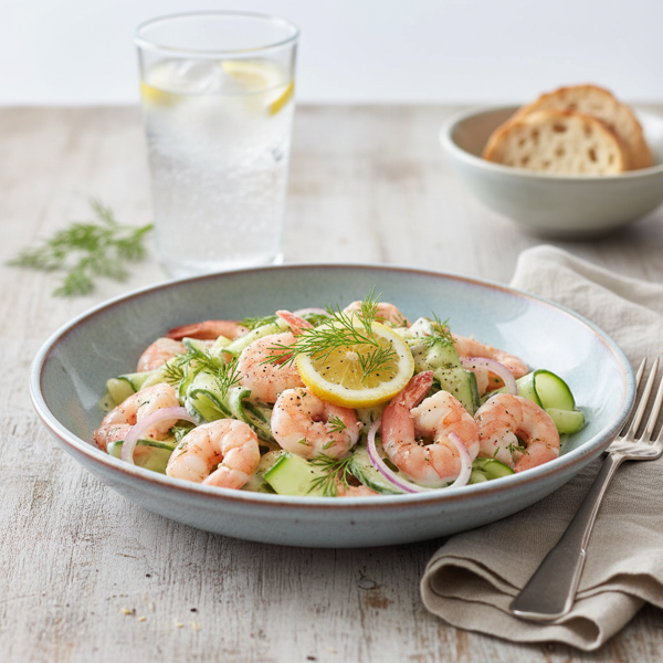 Refreshing Dill Shrimp Delight recipe
