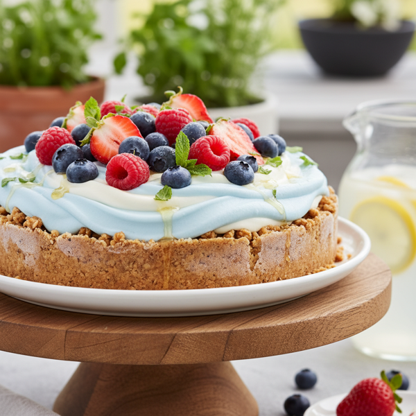 Refreshing Frozen Yogurt Delight Pie recipe