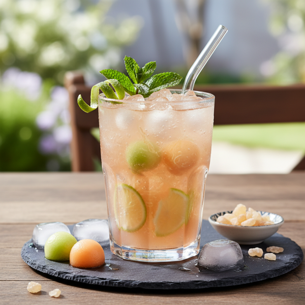 Refreshing Ginger Melon Elixir recipe