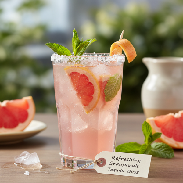 Refreshing Grapefruit Tequila Bliss recipe