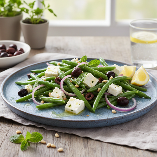 Refreshing Green Bean & Feta Medley recipe