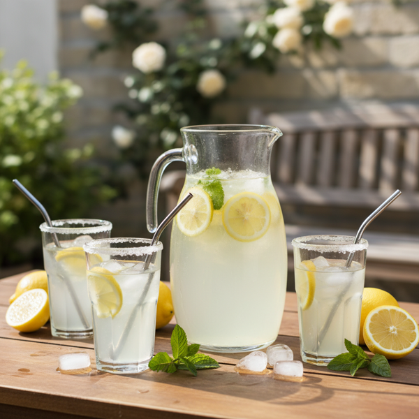 Refreshing Homemade Lemonade recipe