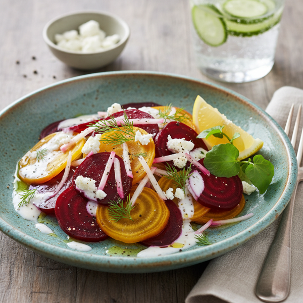 Refreshing Horseradish Beet Salad recipe
