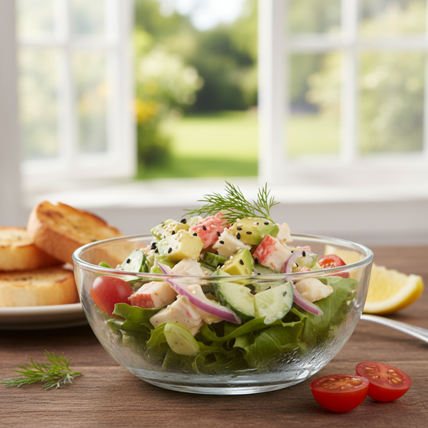 Refreshing Krab Salad Delight recipe