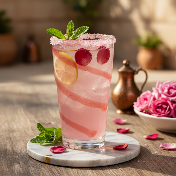Refreshing Lebanese Rose Elixir recipe