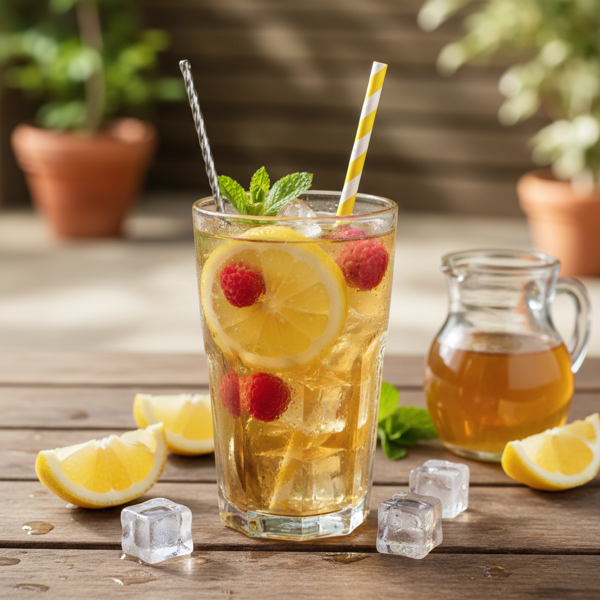 Refreshing Lemon Iced Tea Delight recipe
