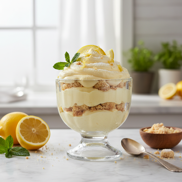 Refreshing Lemon Whipped Delight recipe