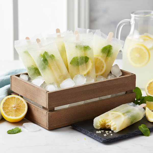 Refreshing Lemonade Freeze Pops recipe