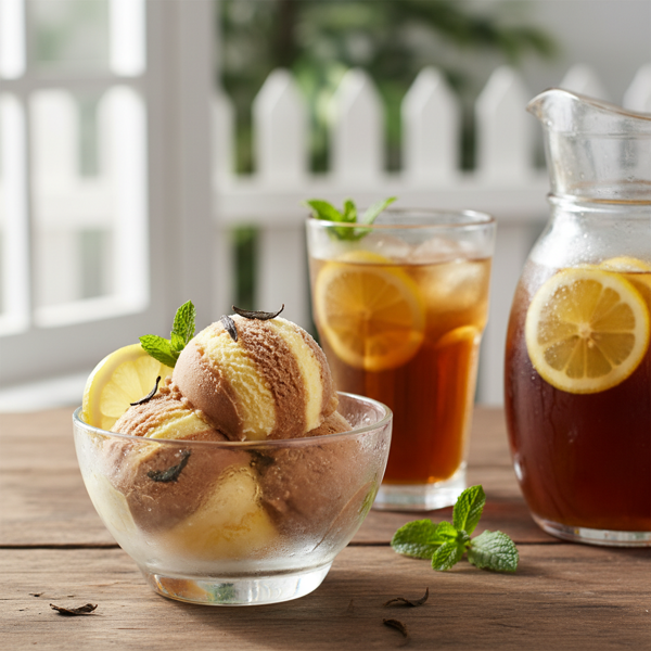 Refreshing Lemonade Iced Tea Sorbet recipe