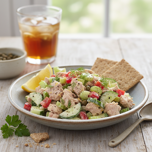 Refreshing Light Tuna Salad Delight recipe