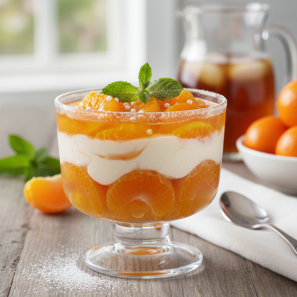 Refreshing Mandarin Orange Jello Delight recipe