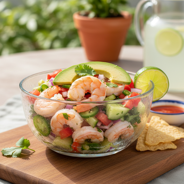 Refreshing Mexican Shrimp Ceviche recipe