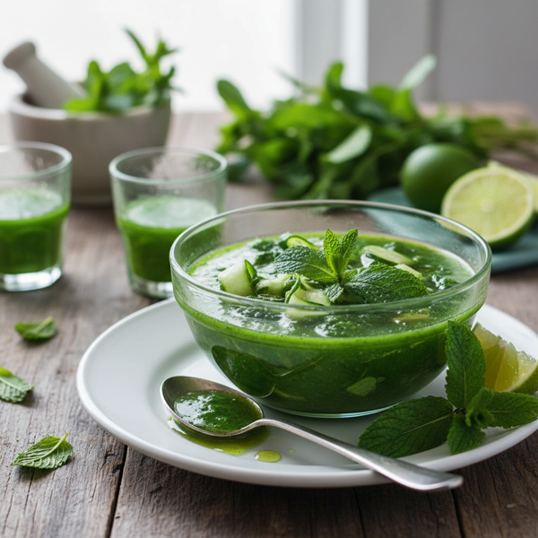 Refreshing Mint Infusion Sauce recipe