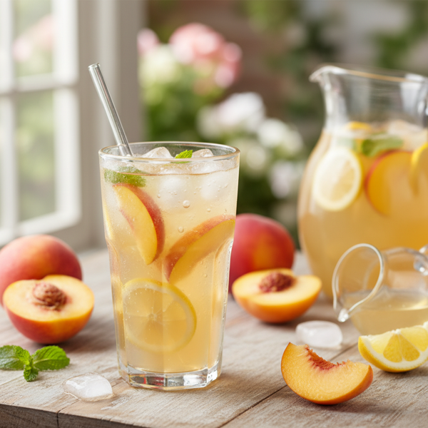 Refreshing Peach Lemonade recipe