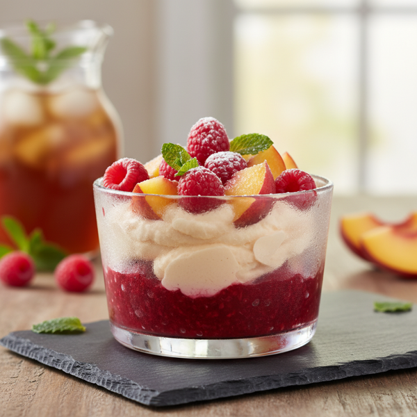 Refreshing Raspberry Peach Bliss recipe