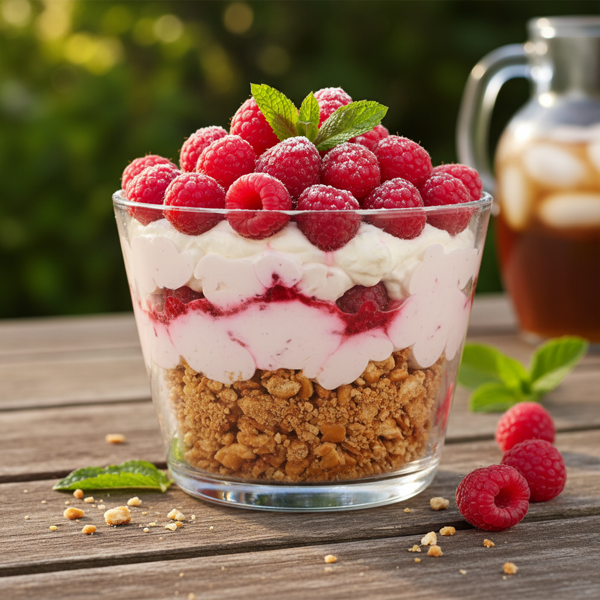 Refreshing Raspberry Pretzel Delight recipe