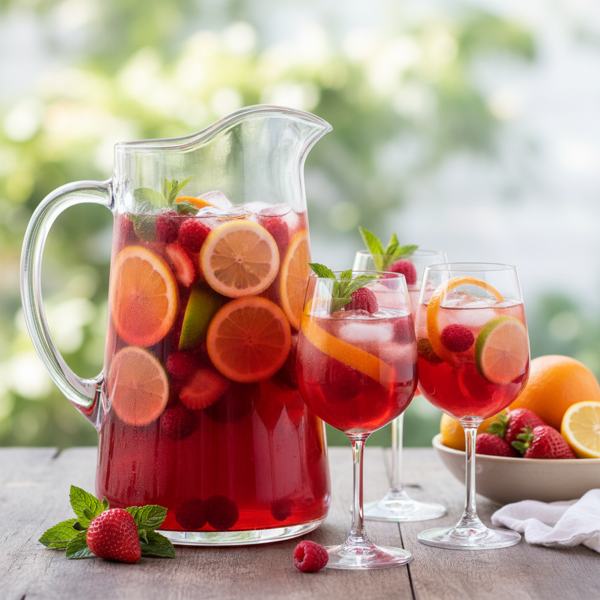 Refreshing Strawberry Citrus Sangria recipe