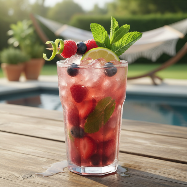 Refreshing Summer Berry Mojito Bliss recipe