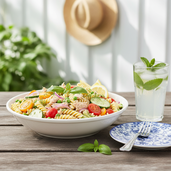 Refreshing Summer Tuna Pasta Salad recipe