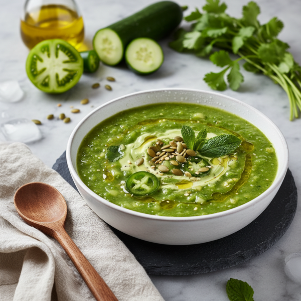 Refreshing Verde Gazpacho recipe